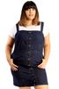 Picture of JEANS DUNGAREE BLUE DRESS STRETCH WITH BUTTONS